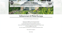 Desktop Screenshot of moteleuropa.dk